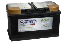 VIPIEMME BM70C - Batería Vipiemme Agm L4 12V 80Ah 810A En + D