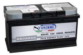VIPIEMME B824C - Batería Vipiemme Safe L5 12V 100Ah 880A En + D