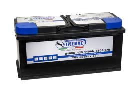 VIPIEMME B100C - Batería Vipiemme Top L6 12V 110Ah 880A En + D