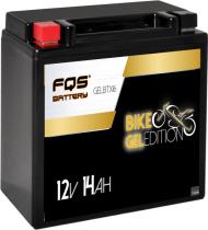 FQS GELBTX16 - BATERÍA MOTO GEL 12V 14AH 230A CCA + I