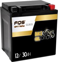 FQS GELBIX30L - BATERÍA MOTO GEL 12V 30AH 400A CCA + D