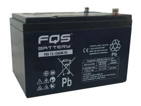 FQS FQS12-12AGMVE - Batería Industrial AGM 12V 12AH
