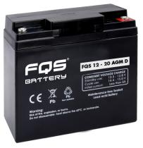 FQS FQS12-20AGM-AD - Batería Industrial AGM 12V 20Ah