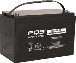 FQS FQS12-100AGM - Batería Industrial AGM 12V 100Ah