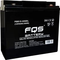 FQS FQS12-22GEL - Batería Industrial GEL 12v 22Ah