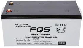 FQS FQS12-250GEL - Batería Industrial GEL 12v 250Ah