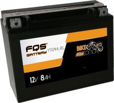FQS YTX24HL-BS - Batería Moto Agm 12v 21Ah 350A CCA + D