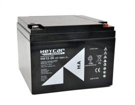 FQS HA12-26 HEY - BATERÍA INDUSTRIAL AGM 12V 26AH HEYCAR