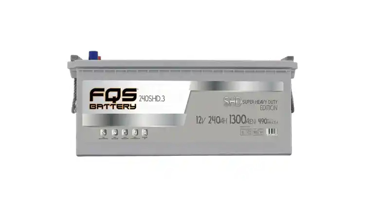 Batería FQS240SHD.3 de la marca FQS BATTERY. - Batería Original C 12v 240Ah 1300A En + I