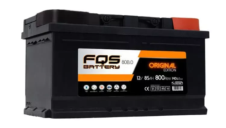 Batería FQS80B.0 de FQS Battery de la Gama Original - Batería Original LB4 12v 85Ah 800A En + D