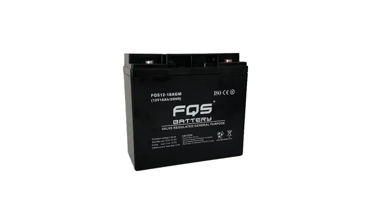 FQS FQS12-18AGM - Batería Industrial Agm 12v 18Ah