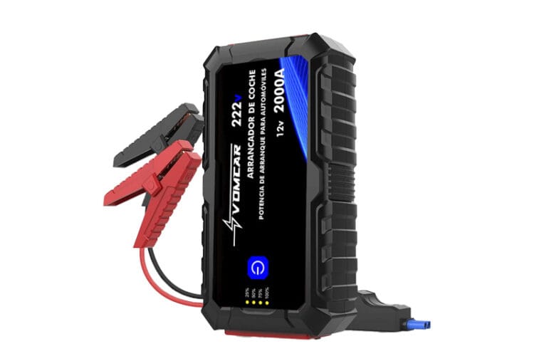 DÉMARREUR AU LITHIUM 22 000 mAh. DE LA MARQUE VOMCAR