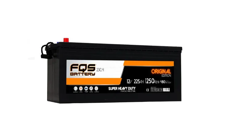 FQS230.4 battery from the Original Heavy Vehicle range of the FQS Battery brand.