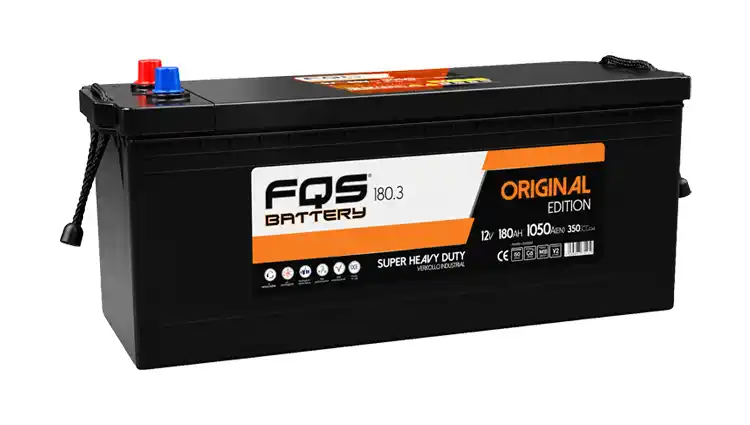 Batería FQS180.3 de la gama Original para Vehículo Pesado de la marca FQS Battery.