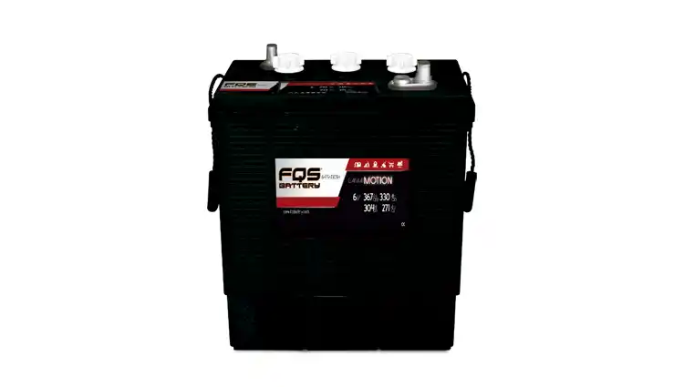 Batería FQS6-FS-J305H de la gama de Tracción Ligera de FQS Battery, con tecnología Flooded de Ácido Libre.