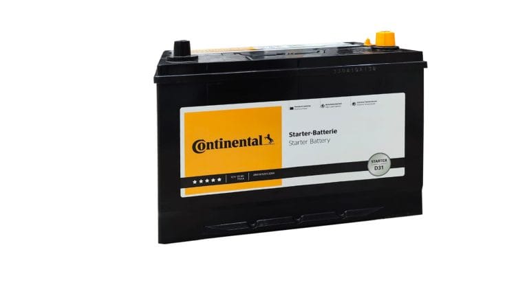 Bateria Continental D31 12V 91AH 750A em +D