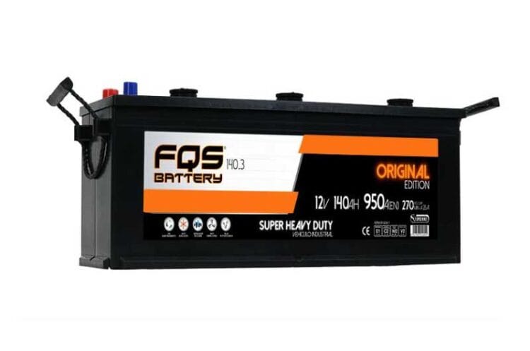 Batería FQS140.3 de la gama Original para Vehículo Pesado de la marca FQS Battery.