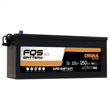 Image of the Original range of batteries for commercial vehicles from FQS Battery.