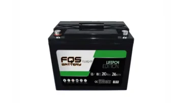 Batterie lithium loisirs FQS BATTERY. FLIU1Q-FP 12 V 18 Ah 210 A 216 Wh + D