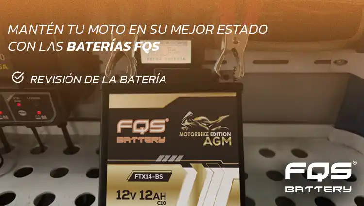 Revisar la bateria de moto antes de empezar la temporada